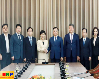 Bí thư Thành ủy Hà Nội Đinh Tiến Dũng tiếp Đại sứ tỉnh Gyeonggi (Hàn Quốc)